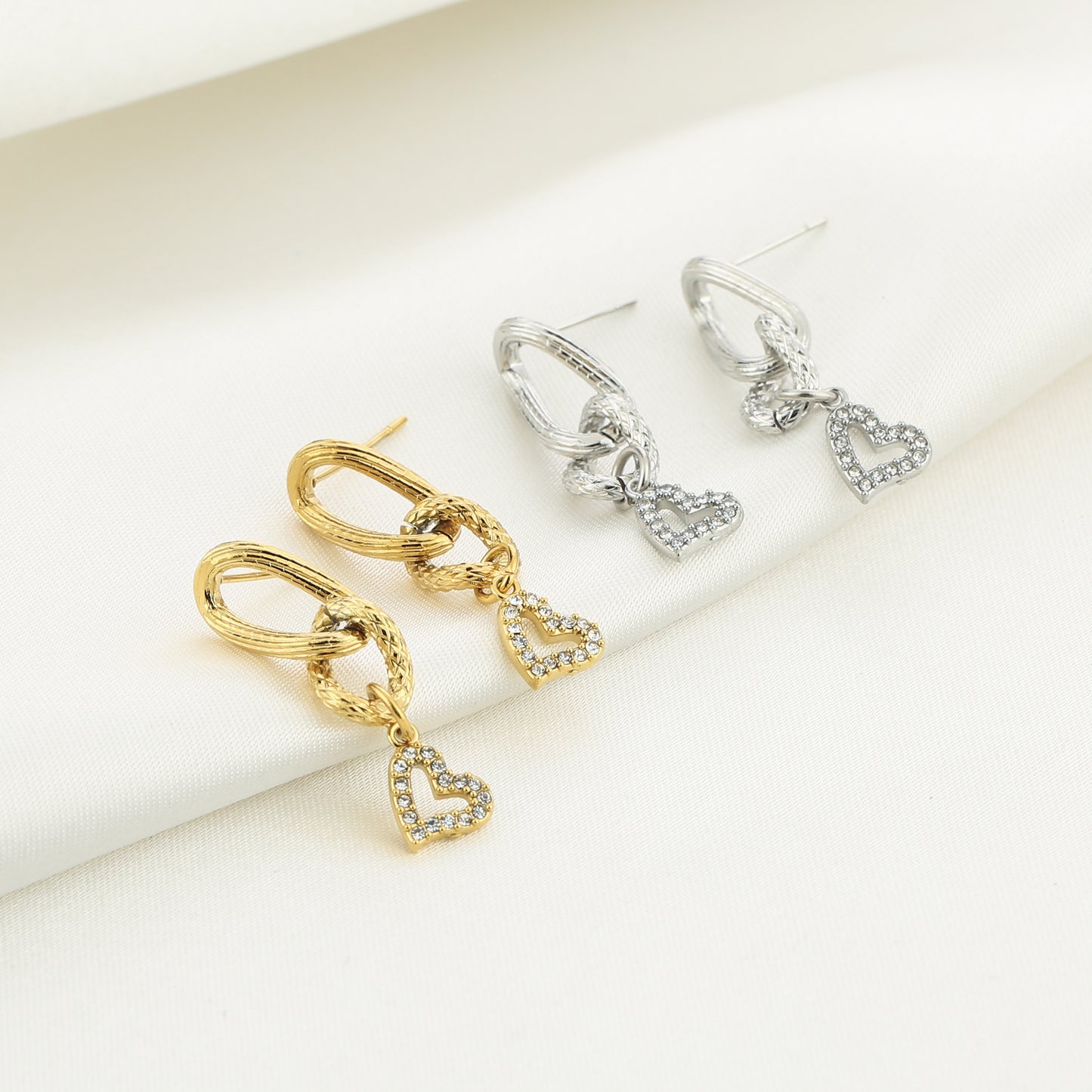 Oorbellen Locked in - Goud