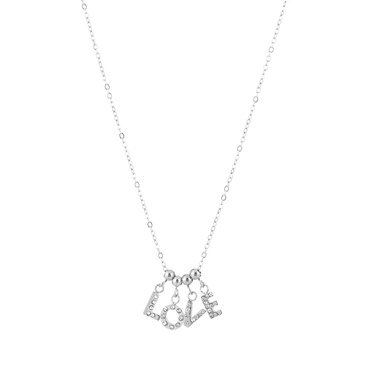Ketting Love - Zilver