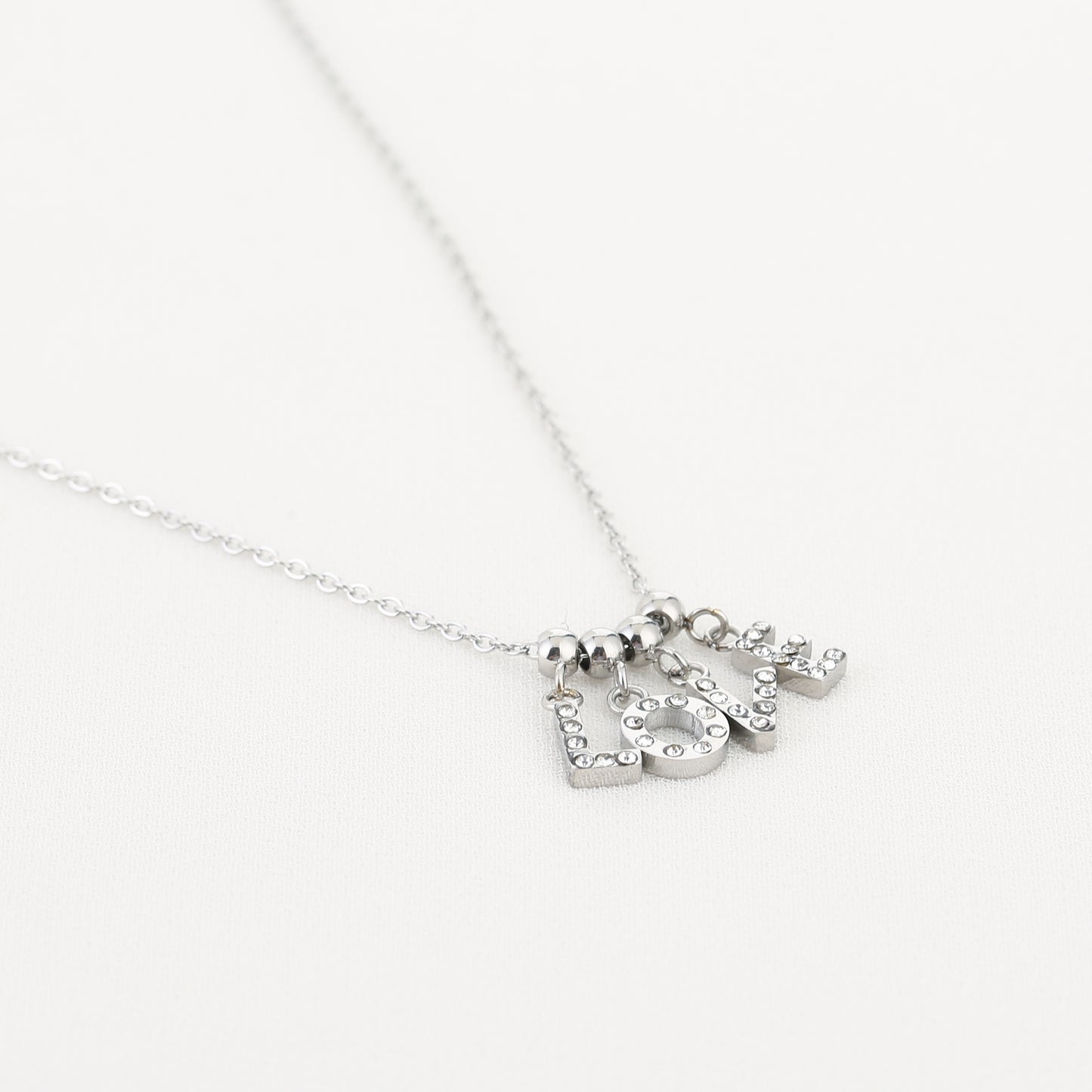 Ketting Love - Zilver
