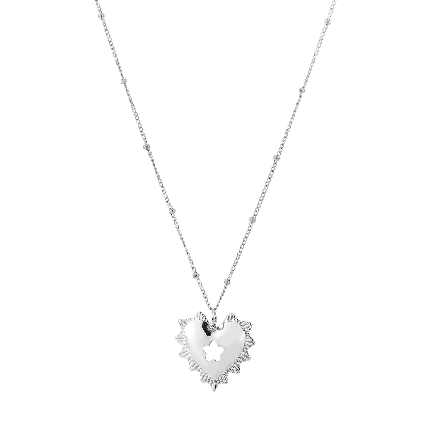 Ketting Heartstar - Zilver