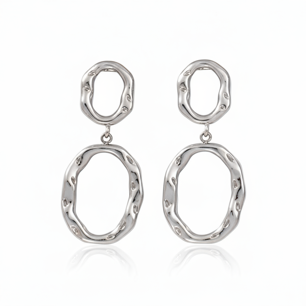 Oorbellen Cleo - Zilver