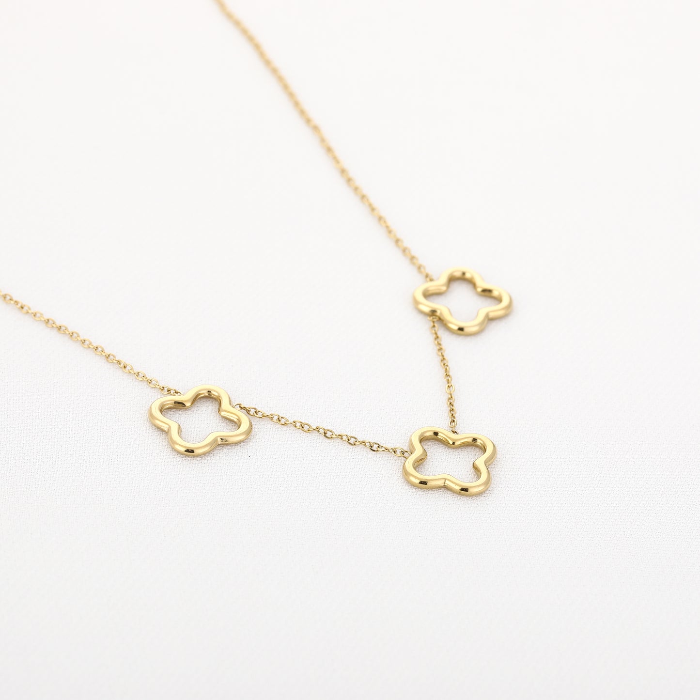Ketting Bloom - Goud