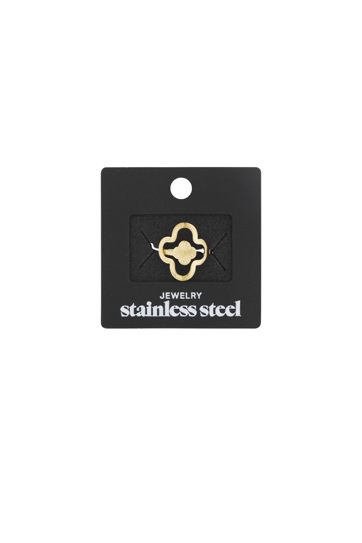 Ring Lucky leaf - Goud