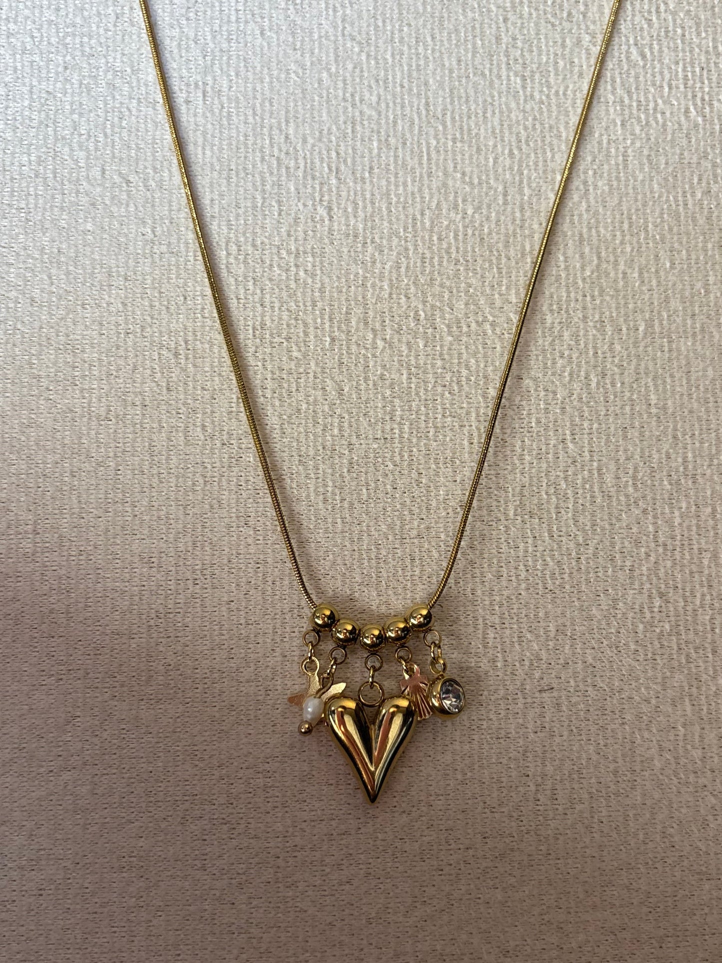 Gladde Ketting - Goud