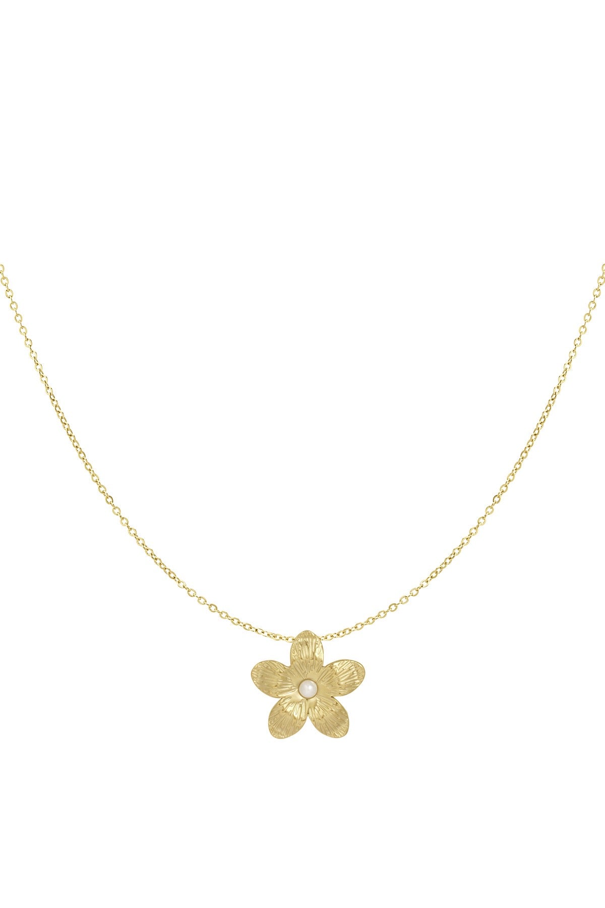 Ketting Blossom burst - Goud