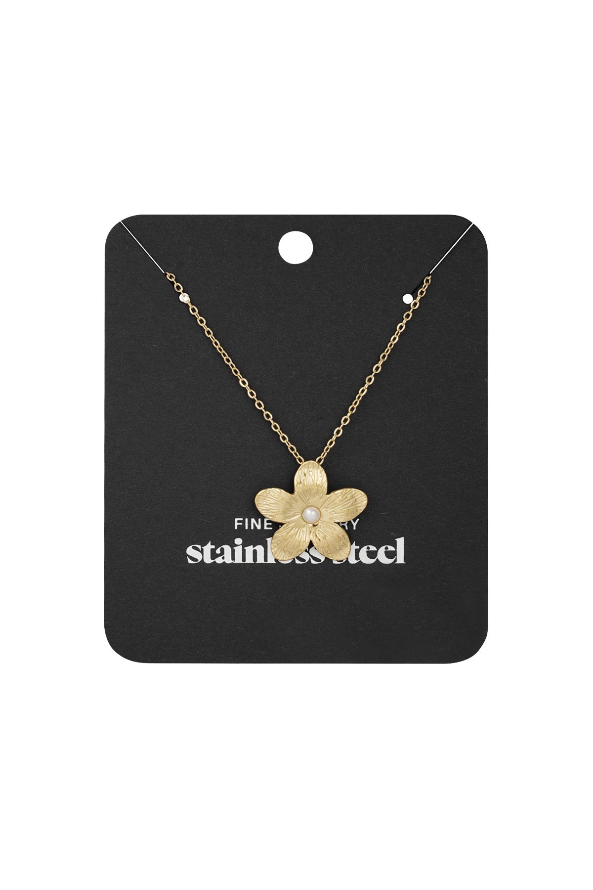Ketting Blossom burst - Goud