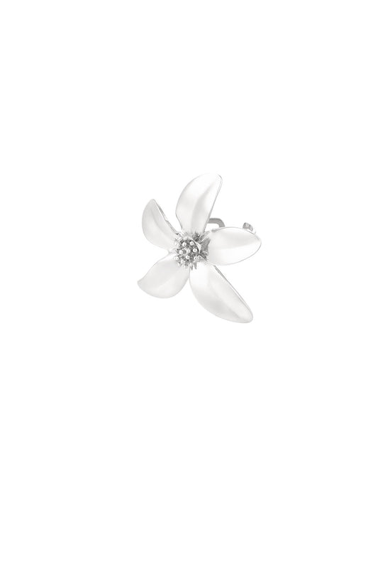 Ring Floral - Zilver