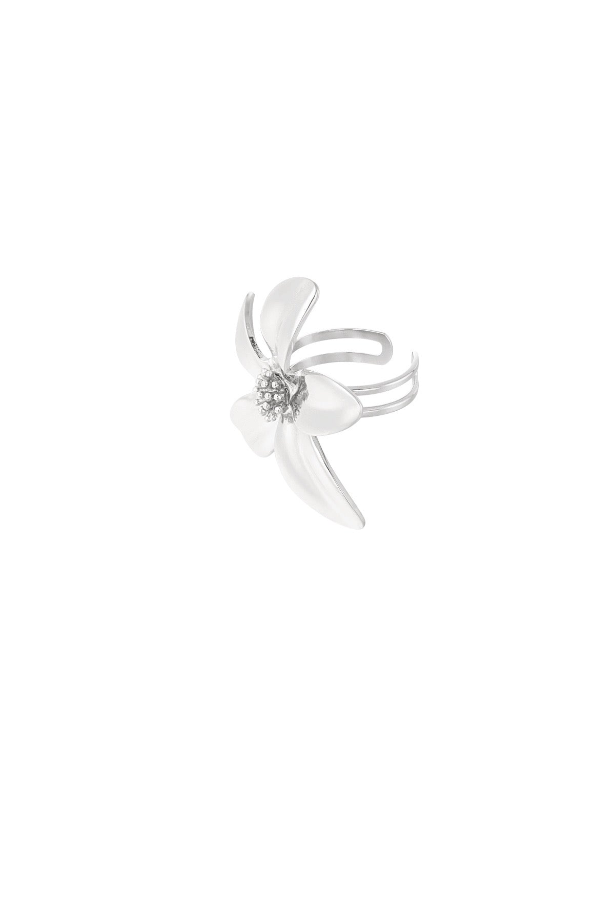 Ring Floral - Zilver
