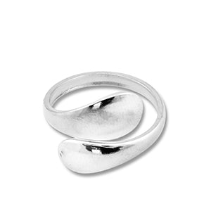 Ring Druppel - Zilver