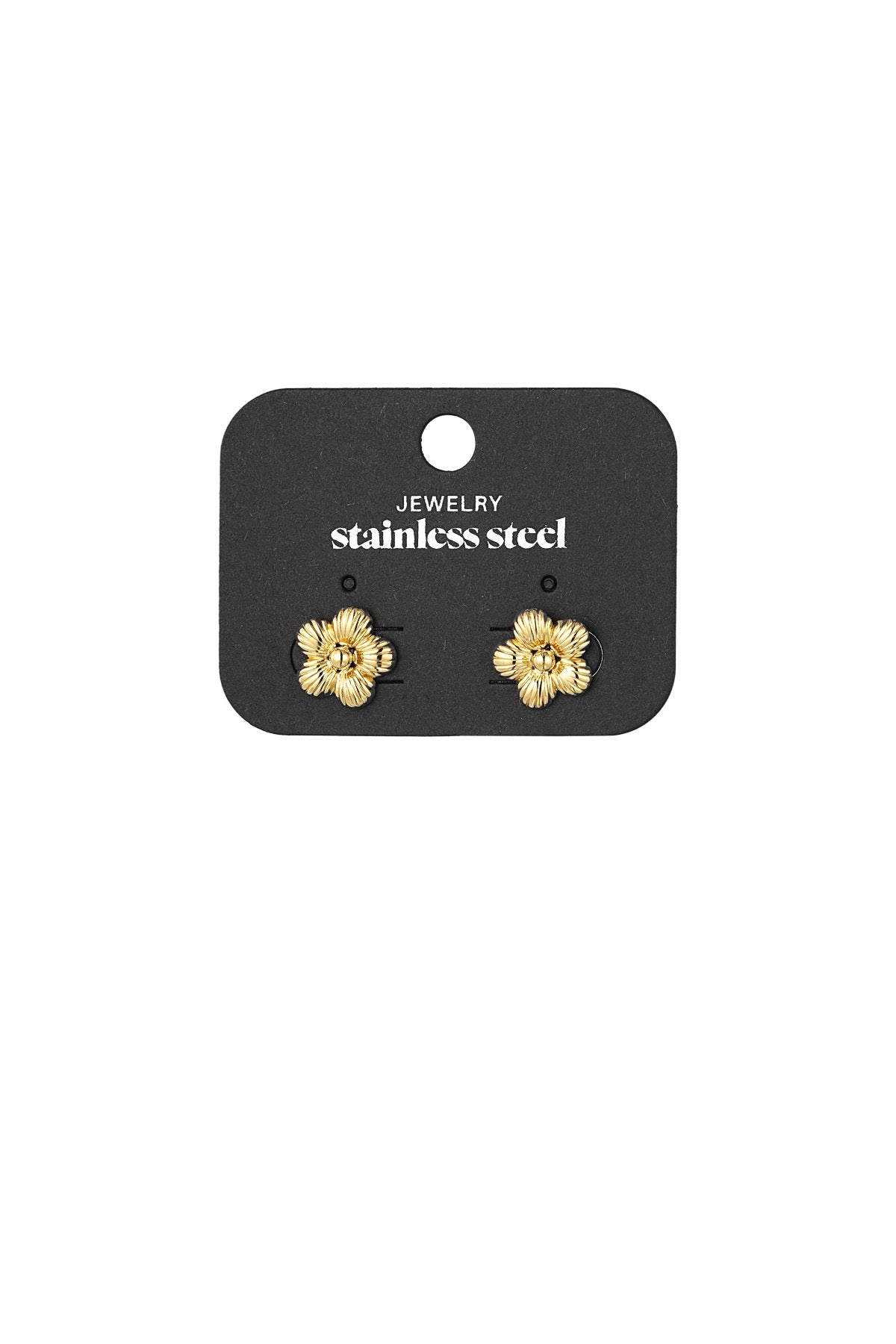 Oorbellen Daisy dots - Goud