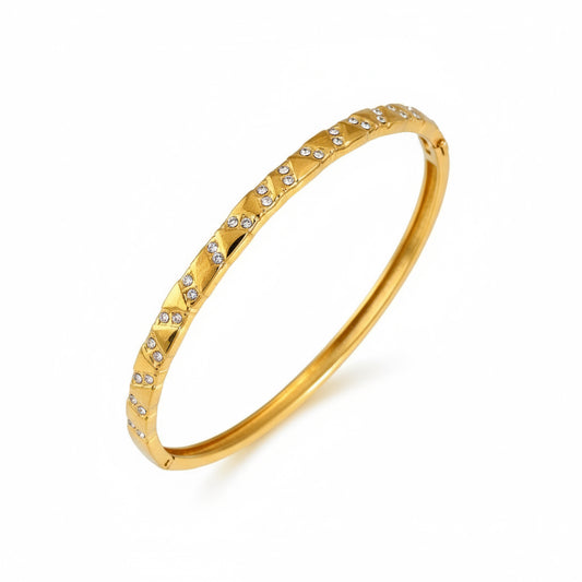 Bangle armband Bling - Goud