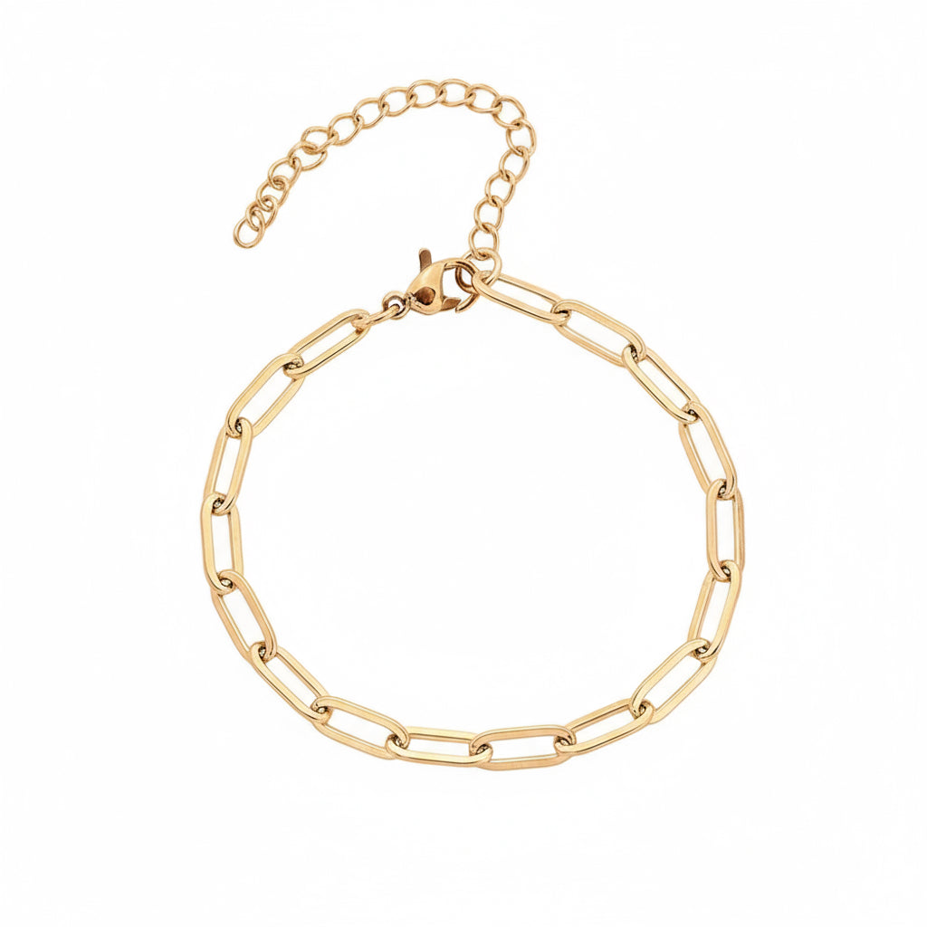 Basisarmband - Paperclip
