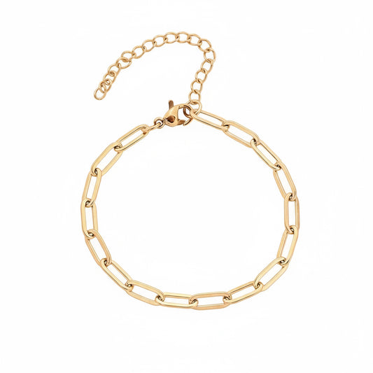 Basisarmband - Paperclip