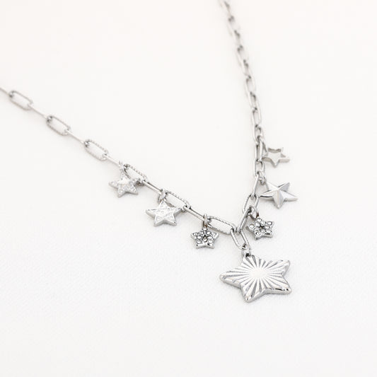 Ketting Starry zilver
