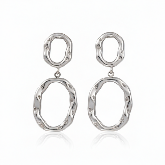 Oorbellen Cleo - Zilver