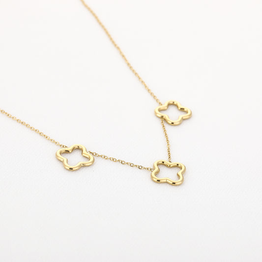 Ketting Bloom - Goud