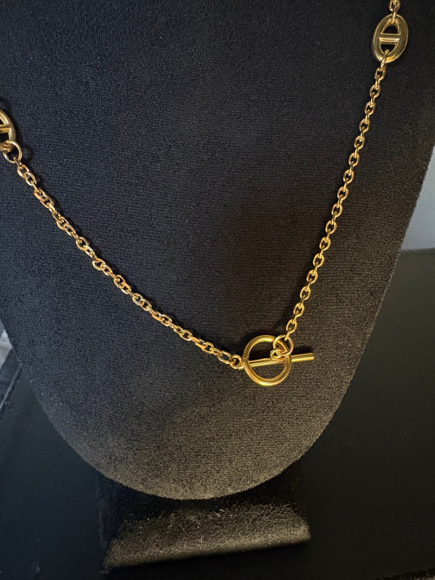 Lange ketting The good life - Goud