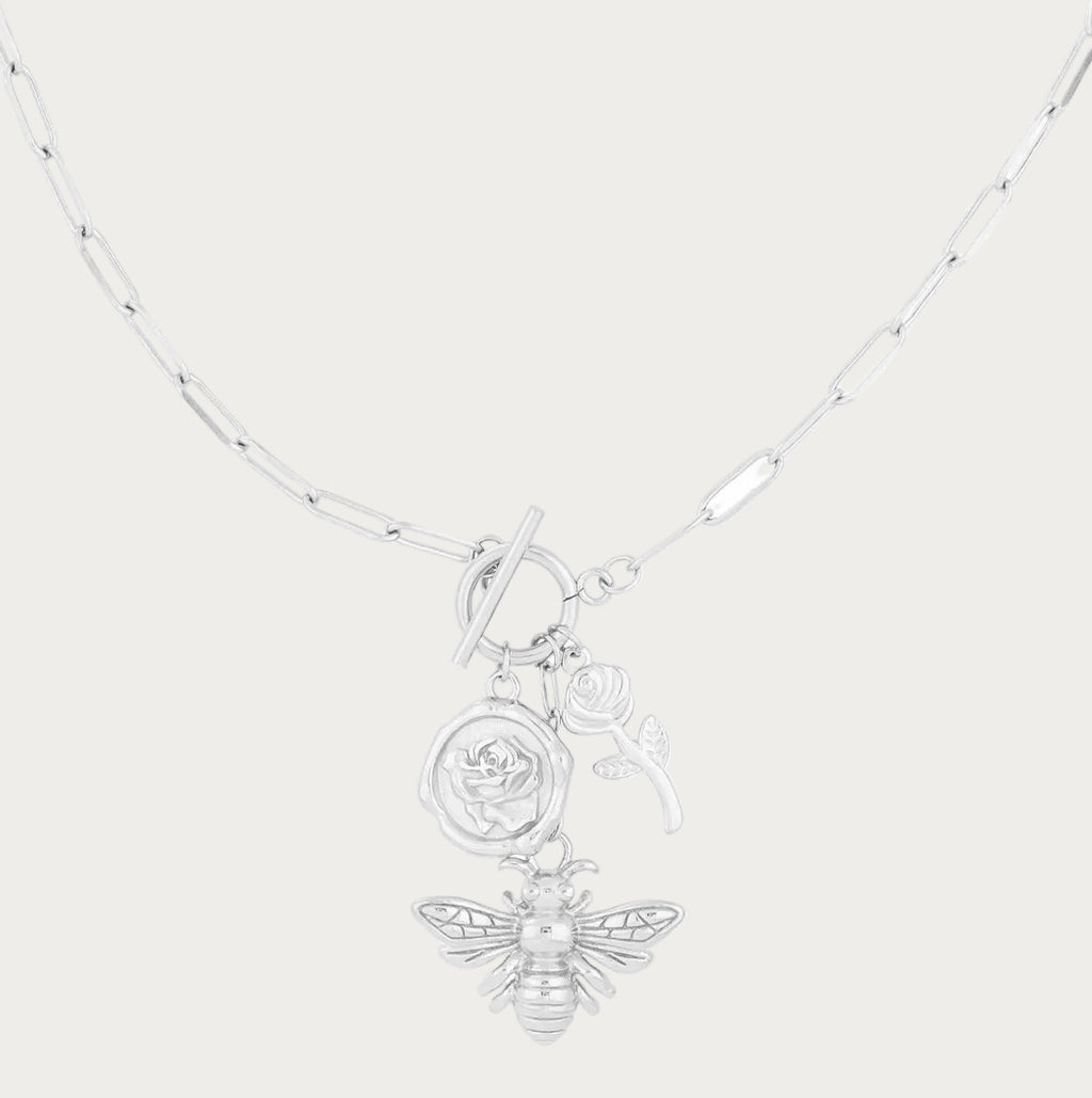 Bee blossom ketting