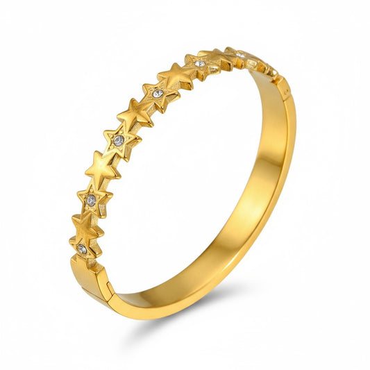 Bangle armband Starlight - Goud