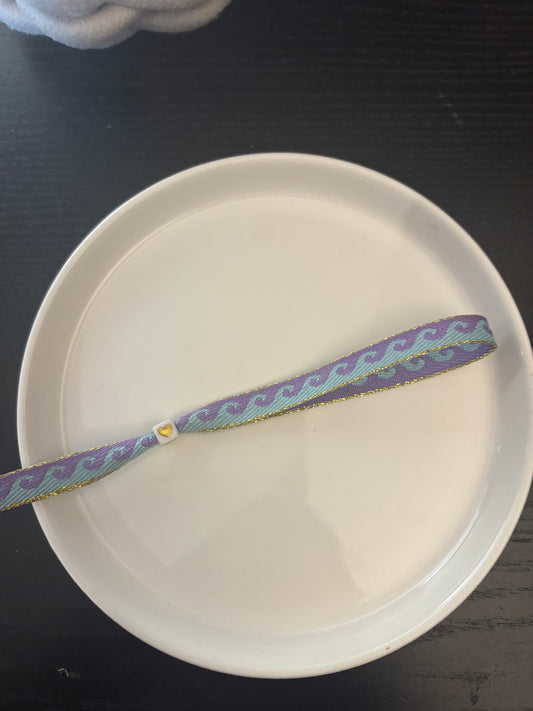 Lintarmbandje Golven