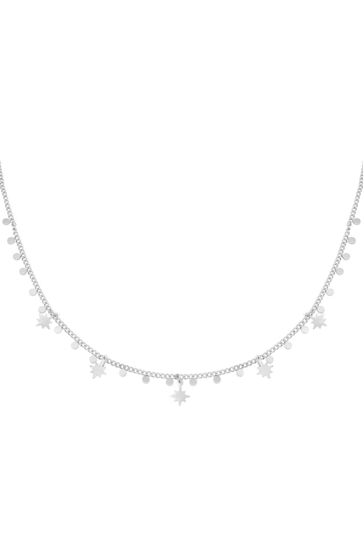 Ketting Universe charms - Zilver