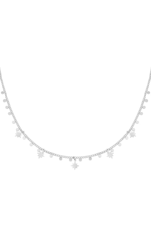 Ketting Universe charms - Zilver