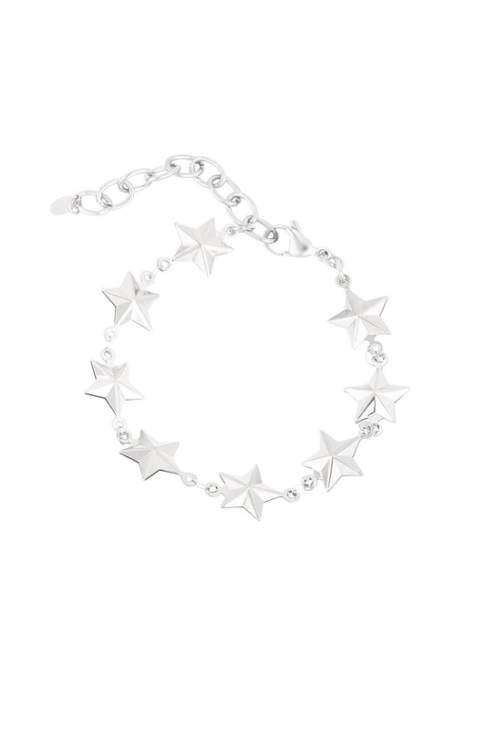 Armband Star lover - Zilver