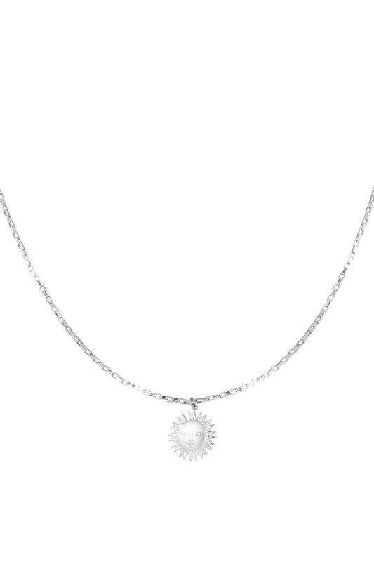 Ketting Sunny day - Zilver