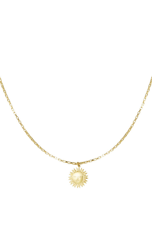 Ketting Sunny day - Goud