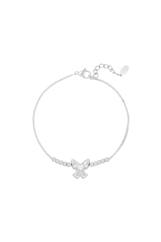 Armband Bow - Zilver