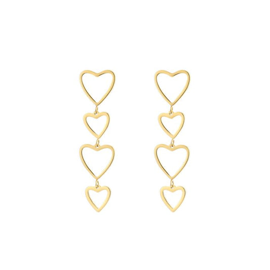 Love story oorbellen