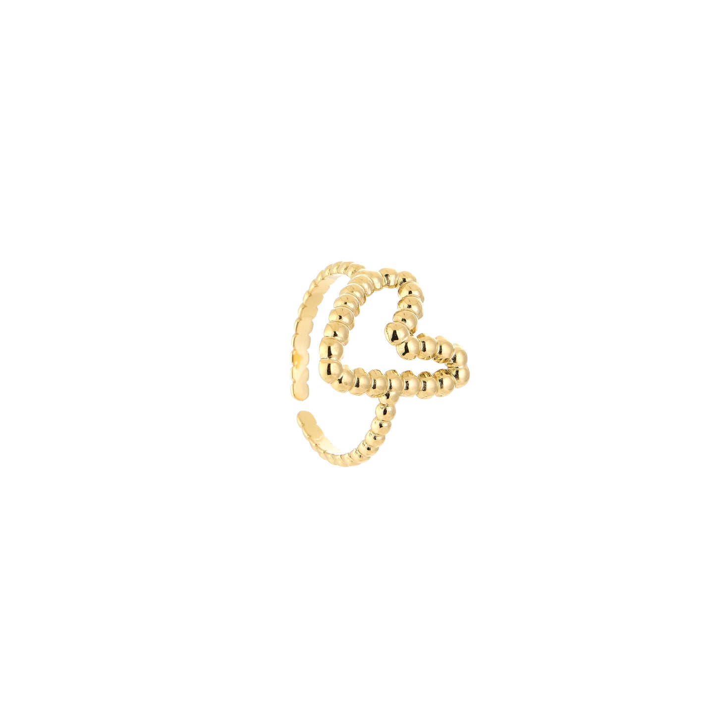 Ring Bubbly Goud